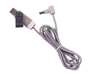 myVolts Ripcord Câble d'alimentation USB 9V Compatible avec Line 6 HX Stomp XL Pédale d'Effets