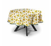 MyVorrei Nappe ronde fantaisie New Lemon coton 100 % 180 x 180 cm