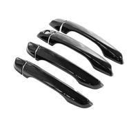 MYVPRO Poignée Porte Extérieure Ensemble Garniture Couvercle Poignée Porte Extérieure Voiture Accessoires Noir Brillant pour Citroen C4 C41 2021 2022 2023 2024 Couvercle Poignée Porte