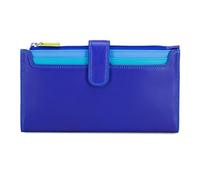 Mywalit Continental Porte-monnaie Cuir véritable 20 cm bleu