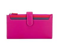 Mywalit Continental Porte-monnaie Cuir véritable 20 cm rose
