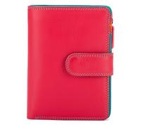 Mywalit Medium Snap Wallet Porte-monnaie en cuir 13 cm rouge