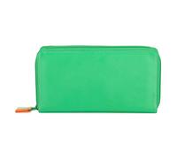 Mywalit Medium Tri-fold Porte-monnaie I Cuir 14 cm vert