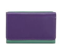 Mywalit Medium Tri-fold Porte-monnaie I Cuir 14 cm violet