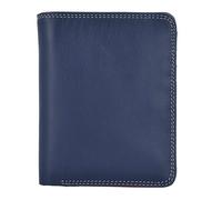 Mywalit Medium Wallet Porte-monnaie en cuir 11 cm bleu
