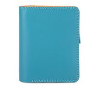Mywalit Medium Wallet Porte-monnaie en cuir 11 cm bleu