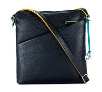 MyWalit Sac à bandoulière Milano Cuir 24 cm noir