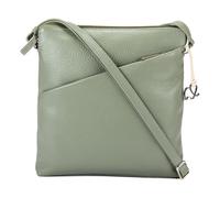 Mywalit Milano Sac à bandoulière Cuir véritable 24 cm vert