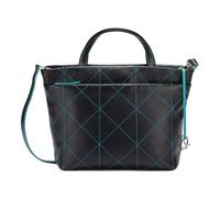 Mywalit Pienza Sac à main Cuir véritable 31 cm noir