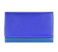 Mywalit Porte-monnaie Cuir véritable 14 cm bleu