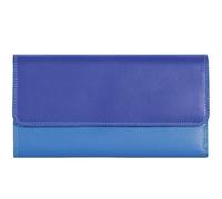 Mywalit Porte-monnaie Cuir véritable 17 cm bleu