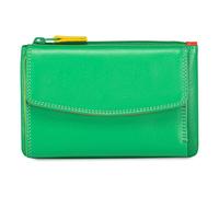 Mywalit Porte-monnaie Protection RFID Cuir 14 cm vert