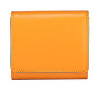 Mywalit Porte-monnaie Protection RFID Cuir véritable 10.5 cm orange