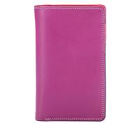 Mywalit Porte-monnaie Protection RFID Cuir véritable 8 cm rose