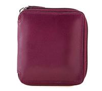 Mywalit Porte-monnaie RFID en cuir 10 cm rouge
