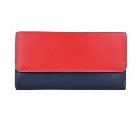 Mywalit Tri-fold Zip Wallet Porte-monnaie en cuir 17 cm rouge