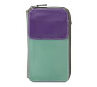 mywalit Porte-monnaies 'Multi Purse' vert clair / violet foncé, Taille One Size
