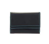 mywalit Portefeuille Femme en Cuir Double Flap Purse/Wallet - 250-4 - Black Pace