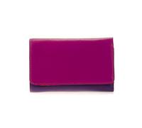 mywalit Portefeuille Femme en Cuir Medium tri-Fold w/Outer Zip Purse - 363-127 - Royal