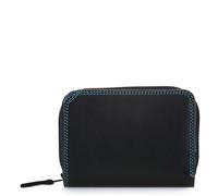 mywalit Portefeuille Femme en Cuir Small Wallet w/Zip Around Purse- 226-4 - Black Pace