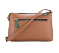 Mywalit Sac à bandoulière Cuir véritable 22 cm brun