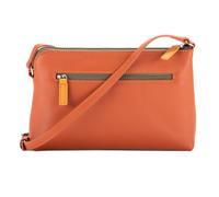 Mywalit Sac à bandoulière Cuir véritable 22 cm orange