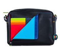 Mywalit Sac à bandoulière Cuir véritable 27 cm noir
