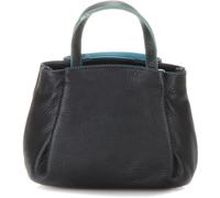 Mywalit Sac à main Cuir véritable 22 cm noir