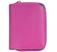 MyWalit Portefeuille femme en cuir Small Wallet W 226-75 fermeture zippée Sangria Multi