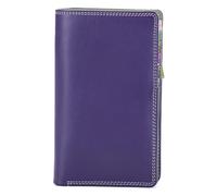 MYWALIT Vertical Wallet W/Zip Round Purse, Orchid