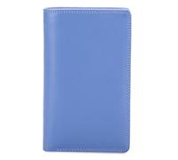 MYWALIT Vertical Wallet W/Zip Round Purse, Viola