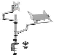 My Wall HL52L simple Support de table pour écran 43,2 cm (17\ ) - 81,3 cm (32\ ) argent réglable en