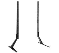 My Wall HP49L simple Pied pour TV 58,4 cm (23\ ) - 190,5 cm (75\ ) noir sur pied, réglable en hauteur, rigide