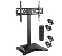 mywall HP62L Support motorisé réglable en Hauteur pour écran Plat avec 4 roulettes 37" - 75" (94-190 cm) Charge maximale : 50 kg Garantie 20 Ans