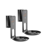 myWall Lot de 2 Supports Muraux pour Sonos Era100 - HS40L, Inclinable, Pivotant, Peu Encombrant, Parfaitement Réglable, avec Gestion des Câbles