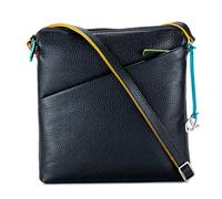 MyWalit Sac à bandoulière Milano Cuir 24 cm noir