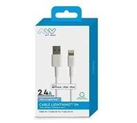 Myway Cable Usb A Vers Lightning Mfi 1m Blanc