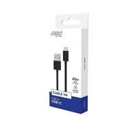 MYWAY CABLE USB-A USB-C 1M NOIR