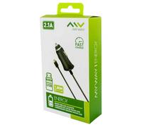Myway Chargeur De Voiture Micro Usb 2.1a