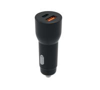 MYWAY CHARGEUR VOITURE PD 20W USB-C + QC 18W USB-A NOIR