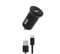 MYWAY PACK CHARGEUR VOITURE 12W + USB-A MICRO-USB NOIR