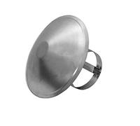 MYXJGNAIY Cheminée en Acier Inoxydable, Conduit de Toit, Ventilation, Chapeau de Pluie, Capot supérieur Polyvalent (125 mm)