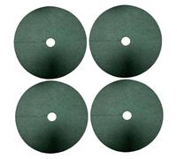 MYXJX Anneau de paillage, Anneau de paillage for Arbre, 4 pièces de 41,9 cm en Tissu Non tissé, Anneau de paillage for Arbre, Anneau de barrière Contre Les Mauvaises Herbes dégradable