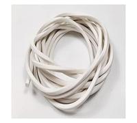 MYXJX Bande d'étanchéité Bande moussante carrée en Silicone Blanc 1/2/3/4/5M(Length 5m 5Mm*5Mm)