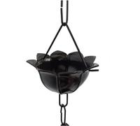 MYXJX chaîne de Pluie, Chaînes de Pluie en Alliage d'aluminium, chaînes de Pluie for gouttières, chaîne de Pluie décorative for Maisons Anciennes et Cours, chaîne de gouttière Suspendue