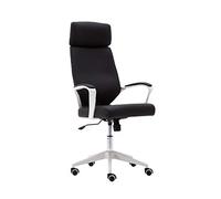 MYXJX Chaise de Jeu, Chaise de Bureau Confortable à Dossier Haut for Fille, idéale for la Maison, la Chambre à Coucher, Le Salon, Le Bureau, Rouge, 50 x 47 x 105-113 cm(Black)