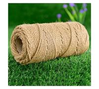 MYXJX Ficelle, Corde de Chanvre 4/5/6/8/10mm, Corde en Jute Solide for Artisanat, Corde à gratter for Chat, hamac d'escalade, idées d'art DIY(5MM 50M)
