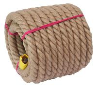 MYXJX Ficelle, Corde de Chanvre Corde de Jute Corde de Manille torsadée de 164 Pieds avec Bobine for Corde Artisanale Corde à gratter for Chat Regroupement de Jardin(10MM 50M)