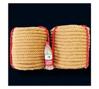 MYXJX Ficelle, Corde de Chanvre épaisse 14/16/18/20MM torsadée, Corde de Manille, décoration de Jardin, Corde de Chanvre for l'artisanat, Corde de tir à la Corde, Ficelle de Bagages(16MM 10M)