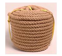 MYXJX Ficelle, Corde de Jute 50M Cordes Nautiques Corde de Manille Grande Corde de Chanvre décorative 8/10/12MM d'épaisseur Robuste for l'artisanat, Le Jardinage, Le Regroupement, Le Bricolage